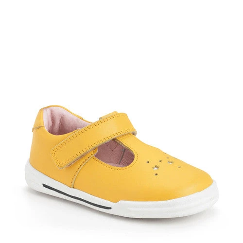 PLAYGROUND YELLOW LEATHER SHOE 3 PLAYGROUND YELLOW LEATHER SHOE - Image 3