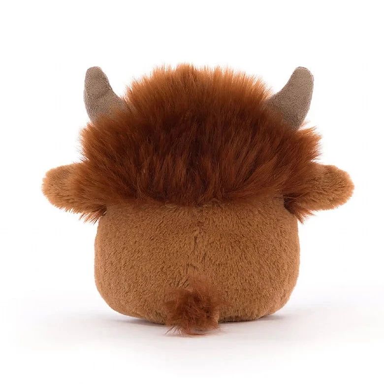 JELLYCAT AMUSEABEAN HIGHLAND COW 3 JELLYCAT AMUSEABEAN HIGHLAND COW - Image 3