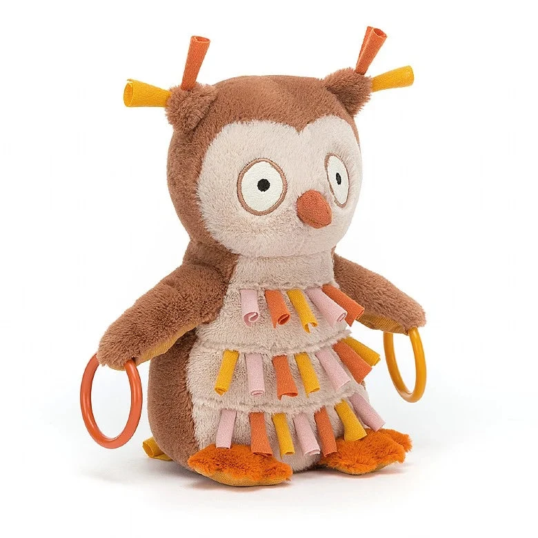JELLYCAT HAPPIHOOP OWL 1 JELLYCAT HAPPIHOOP OWL