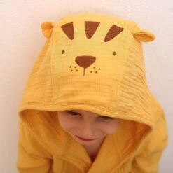 TIGER MUSLIN ROBE -Baby Products Shop ghaCVIXY