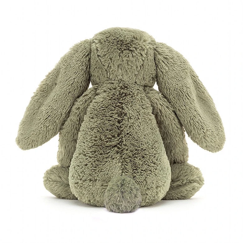 JELLYCAT BASHFUL FERN BUNNY MEDIUM 3 JELLYCAT BASHFUL FERN BUNNY MEDIUM - Image 3