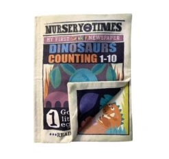 NURSERY TIMES CRINKLY NEWSPAPER- COUNTING 1-10 DINOSAURS -Baby Products Shop image 13883e7c 41ad 46c9 9c3a 56325e0da834
