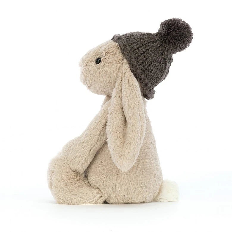 JELLYCAT BASHFUL TOASTY BUNNY BEIGE SMALL 2 JELLYCAT BASHFUL TOASTY BUNNY BEIGE SMALL - Image 2