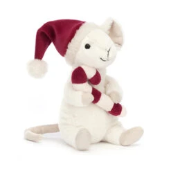 JELLYCAT MERRY MOUSE CANDY CANE