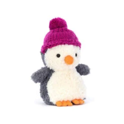 JELLYCAT WEE WINTER FUCHSIA PENGUIN