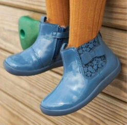 WONDERLAND DUATY BLUE PATENT ZIP UP BOOTS -Baby Products Shop image 21338882 06c1 4679 a50d b7c1ab767096