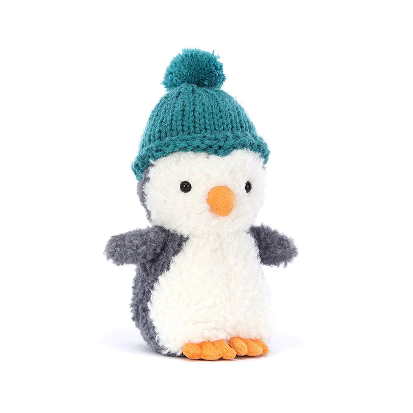 JELLYCAT WEE WINTER TEAL PENGUIN 1 JELLYCAT WEE WINTER TEAL PENGUIN