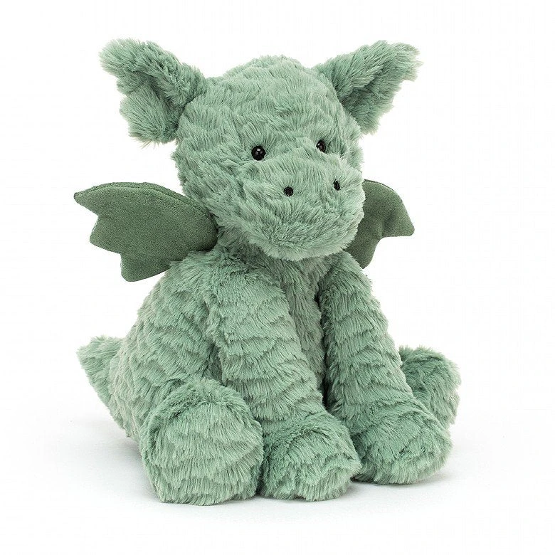 JELLYCAT FUDDLEWUDDLE DRAGON MEDIUM 1 JELLYCAT FUDDLEWUDDLE DRAGON MEDIUM