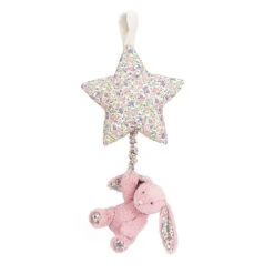 JELLYCAT BLOSSOM TULIP BUNNY STAR MUSICAL PULL