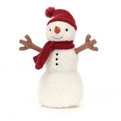 JELLYCAT TEDDY SNOWMAN MEDIUM