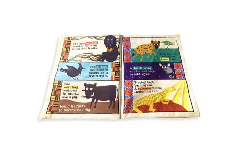 NURSERY TIMES CRINKLY NEWSPAPER - AFRICAN ANIMALS 3 NURSERY TIMES CRINKLY NEWSPAPER - AFRICAN ANIMALS - Image 3