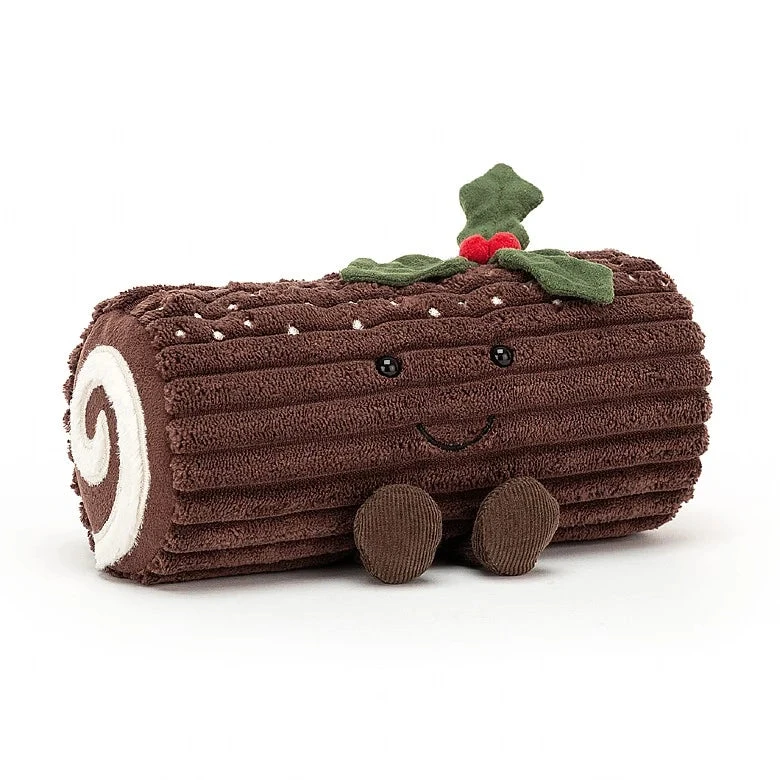 JELLYCAT AMUSEABLE YULE LOG 1 JELLYCAT AMUSEABLE YULE LOG