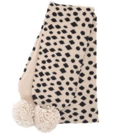 CHEETAH KNIT SCARF