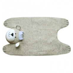 GREY BEAR RUG