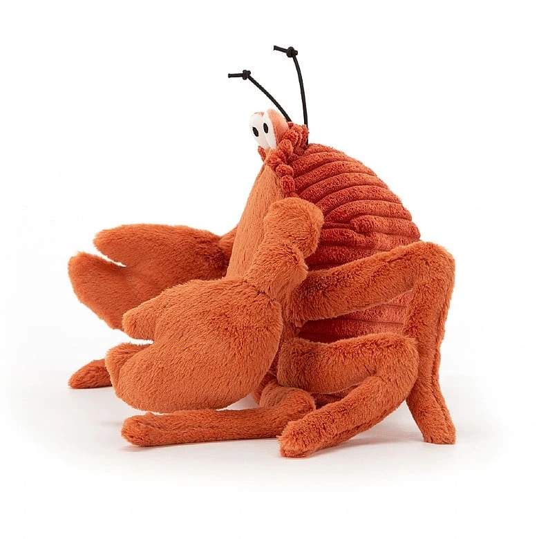 JELLYCAT CRISPIN CRAB SMALL 2 JELLYCAT CRISPIN CRAB SMALL - Image 2