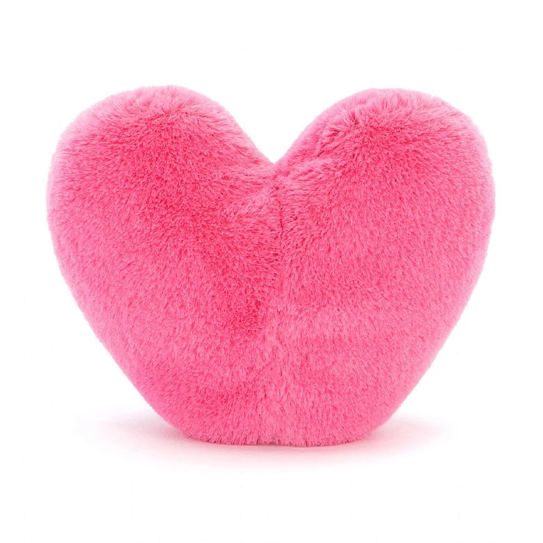 JELLYCAT AMUSEABLE HOT PINK HEART 2 JELLYCAT AMUSEABLE HOT PINK HEART - Image 2
