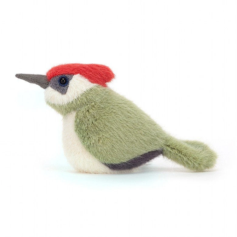 JELLYCAT BIRDLING WOODPECKER 2 JELLYCAT BIRDLING WOODPECKER - Image 2