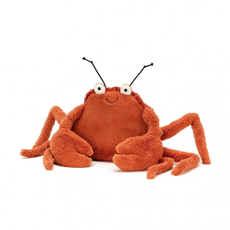 JELLYCAT CRISPIN CRAB SMALL 1 JELLYCAT CRISPIN CRAB SMALL