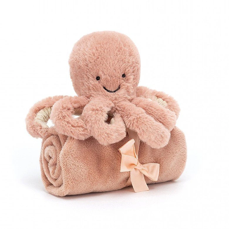 JELLYCAT ODELL OCTOPUS SOOTHER 1 JELLYCAT ODELL OCTOPUS SOOTHER